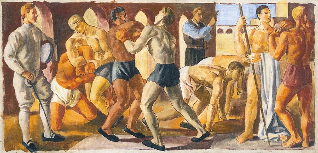 Gábor Jenő (1893-1968) Athletes, 1940