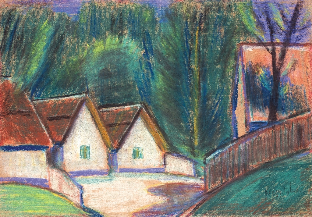 Nagy István (1873-1937) Fehér házak