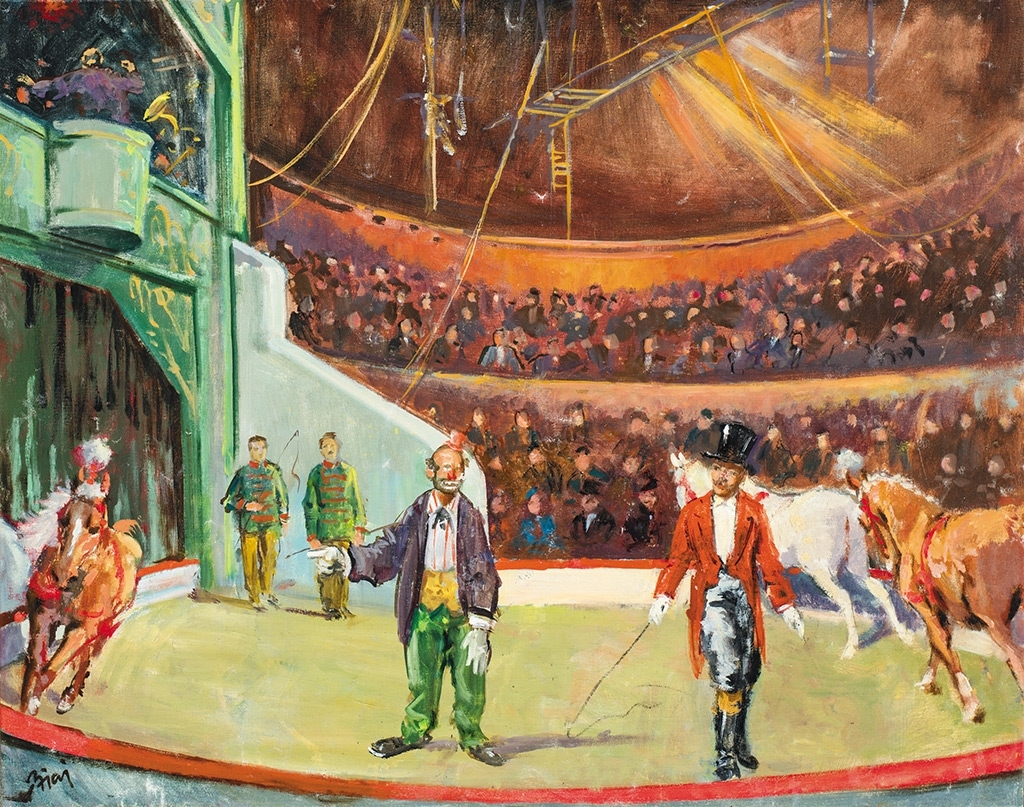 Biai Föglein István (1905-1974) In the Circus
