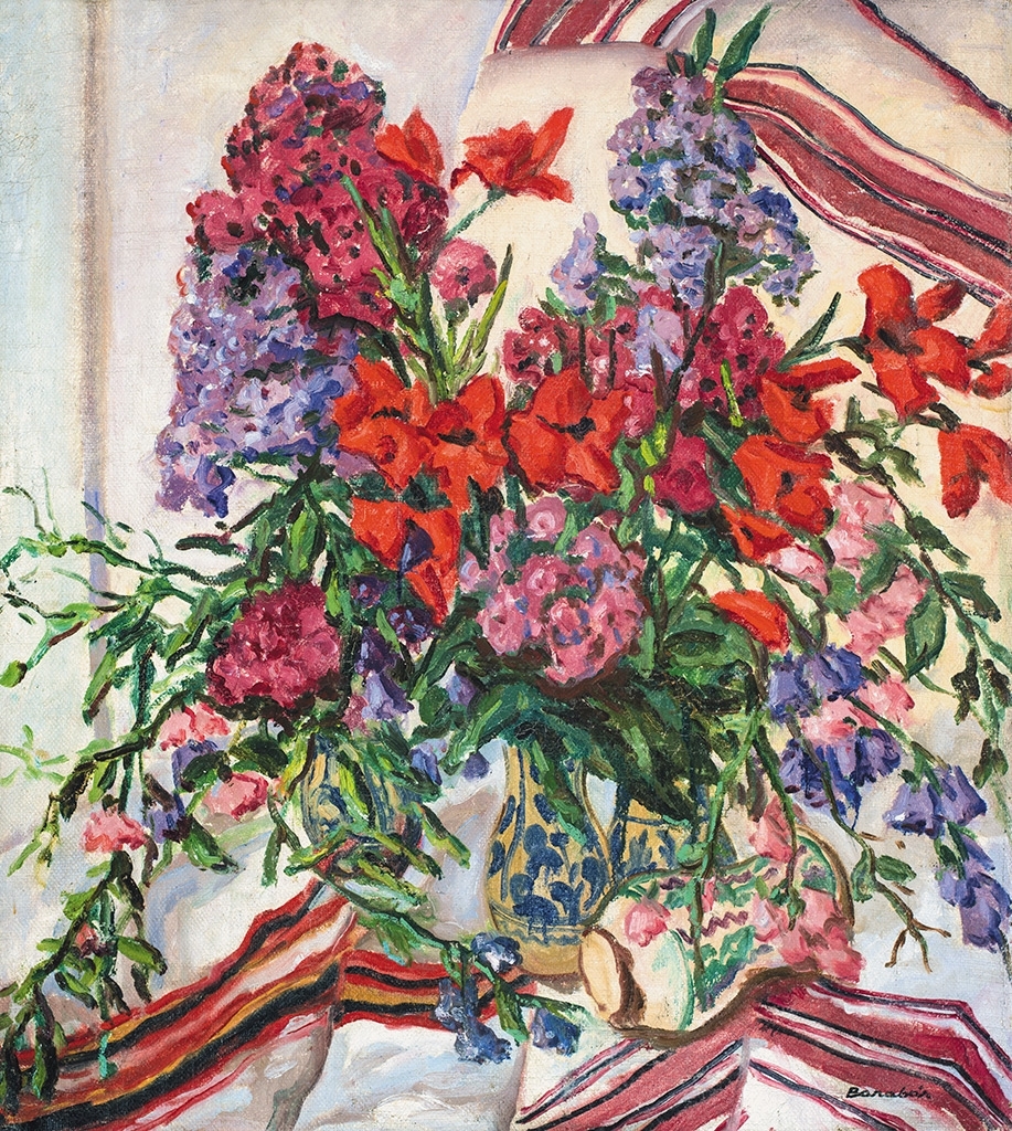 Barabás Márton (Márkusfalvi, M.) Pusztasöreg, 1893 - Toronto, 1974 Tavaszi virágok