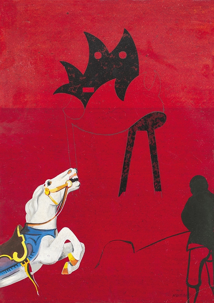 Korniss Dezső (1908-1984) Dream (Pony), 1954