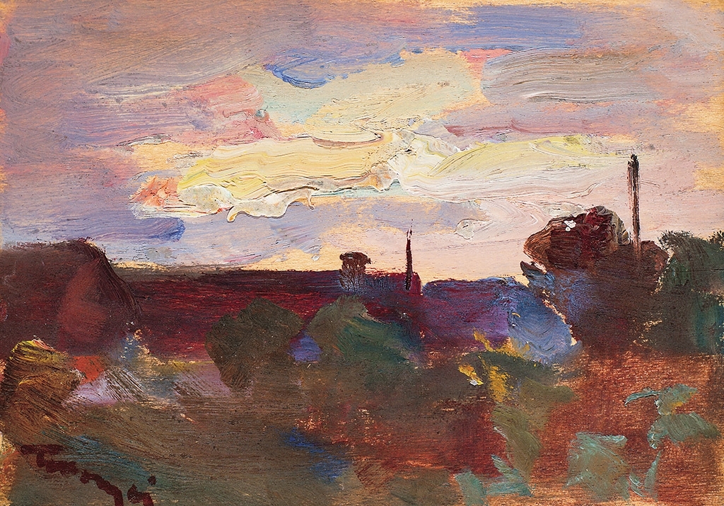 Tornyai János (1869-1936) Twilight