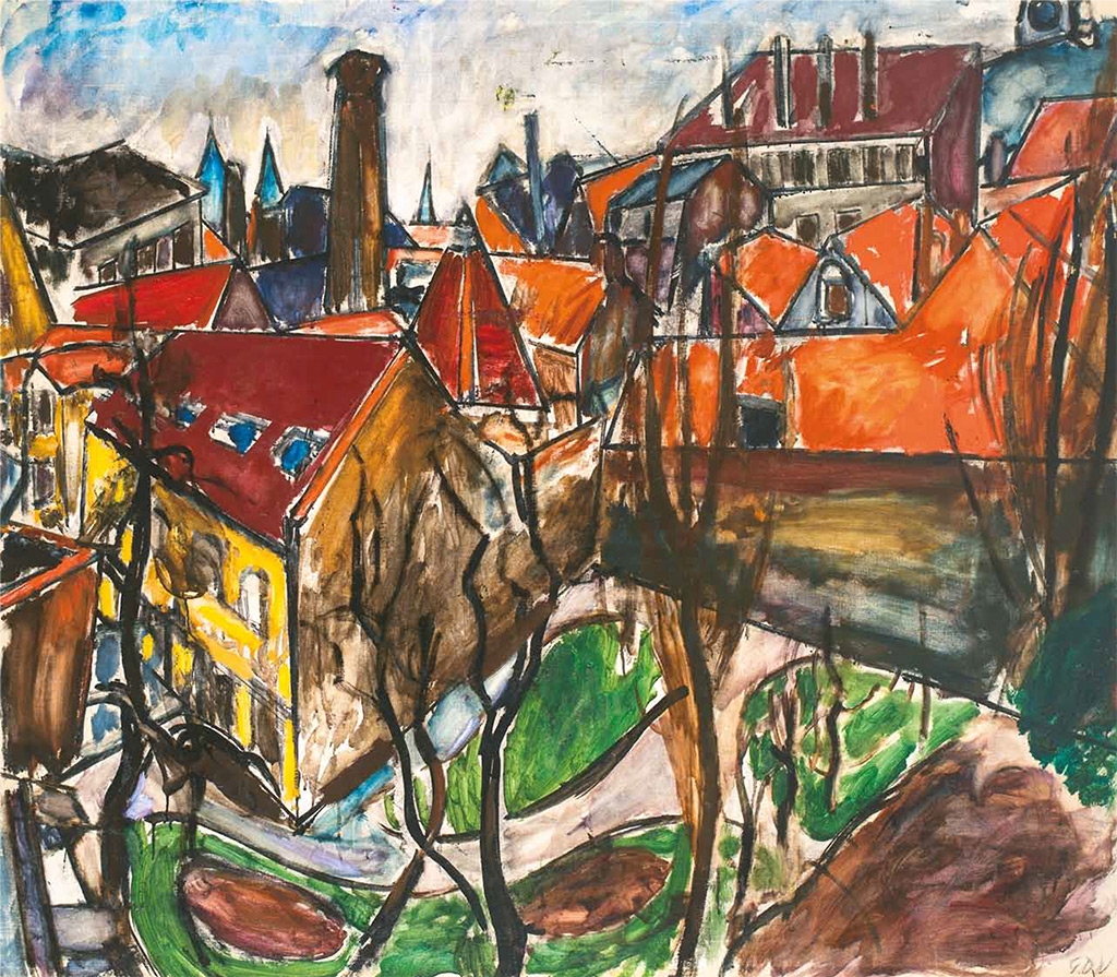 Dénes Valéria 1877-1915 Bruges, 1912-1913
