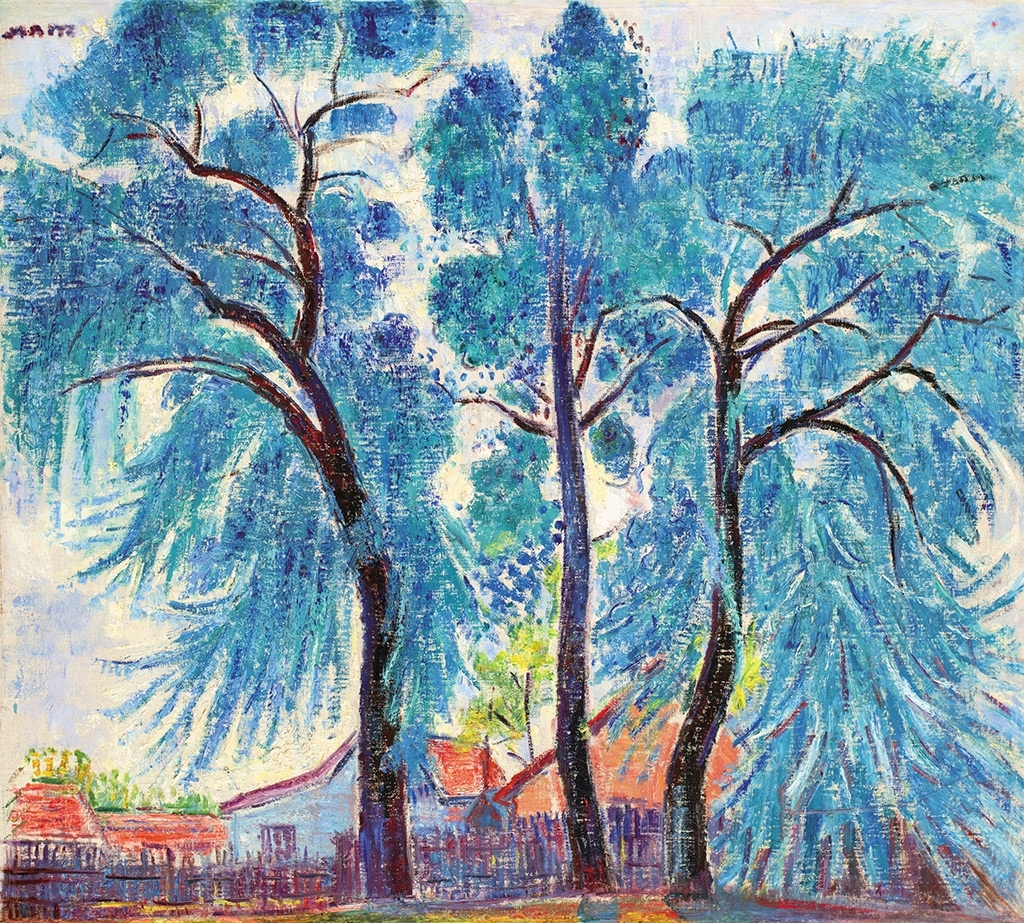 Járitz Józsa (1893-1986) Three Trees (Trois arbres)