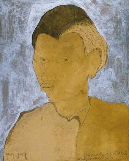 Bálint Endre (1914-1986) Self-portrait, 1935