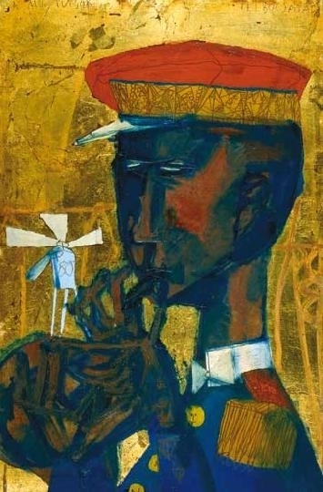 Kondor Béla (1931-1972) A mű-tücsök felbocsátása, 1958