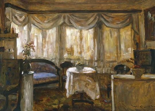 Iványi Grünwald Béla (1867-1940) Room interior