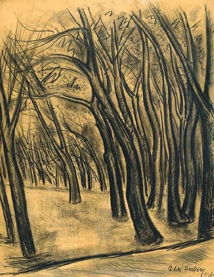 Dési Huber István (1895-1944) Trees, 1936