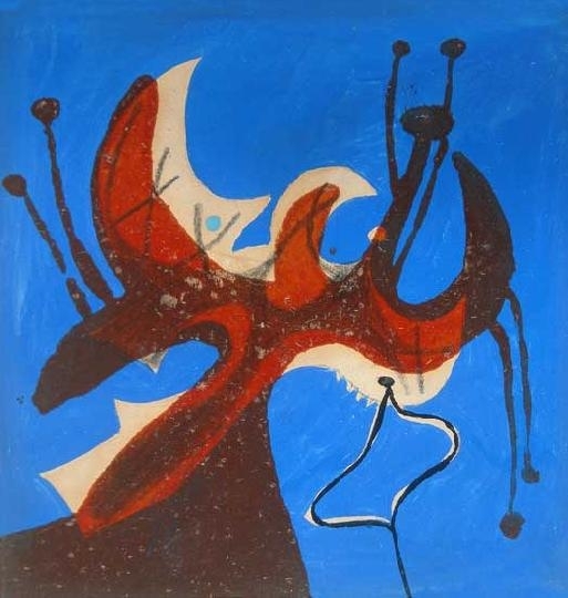 Vajda Júlia (1913-1982) Angels and devils, 1948