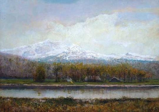 Mednyánszky László (1852-1919) Tátra-mountains landscape