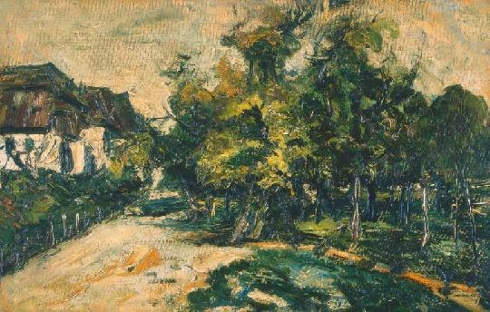 Scheiber Hugó (1873-1950) Expresszív táj