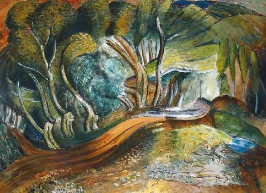 Klie Zoltán (1897-1992) Edge of the forest, 1934