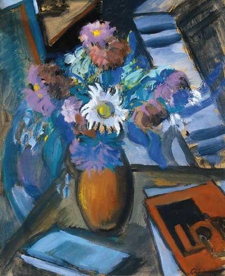 Schönberger Armand (1885-1974) Virágcsendélet