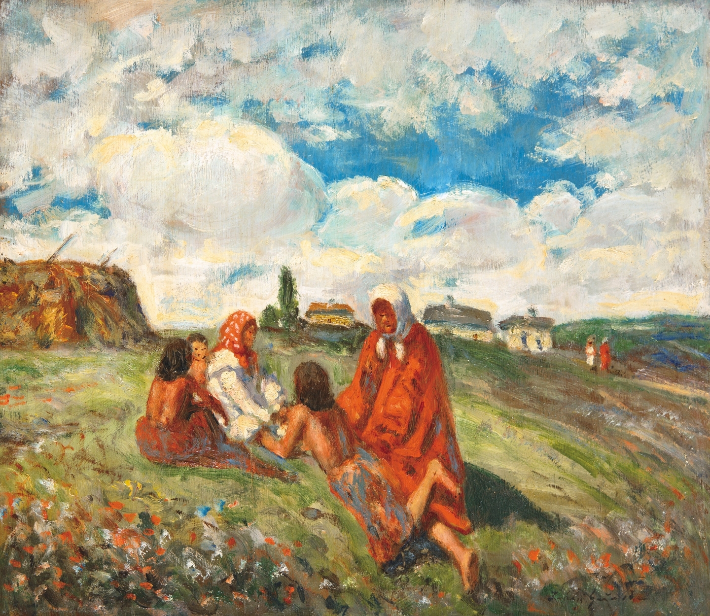 Iványi Grünwald Béla (1867-1940) On the Fields