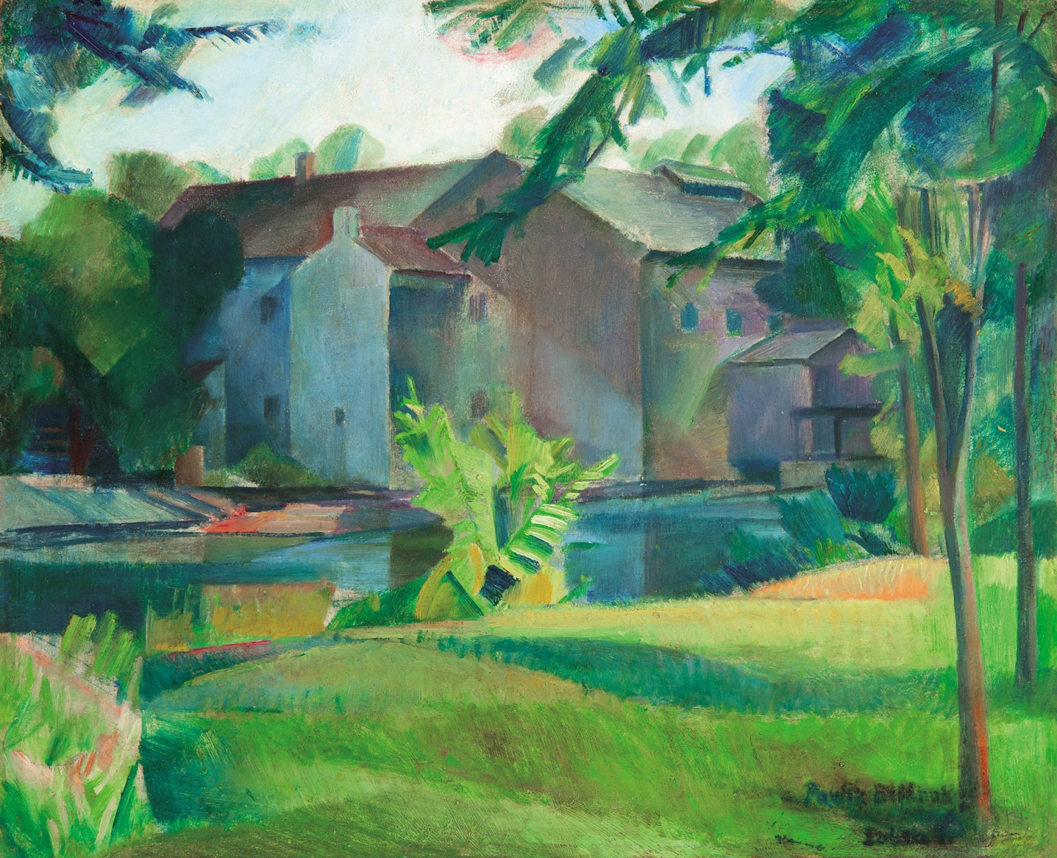 Szobotka Imre (1890-1961) Mill, 1923