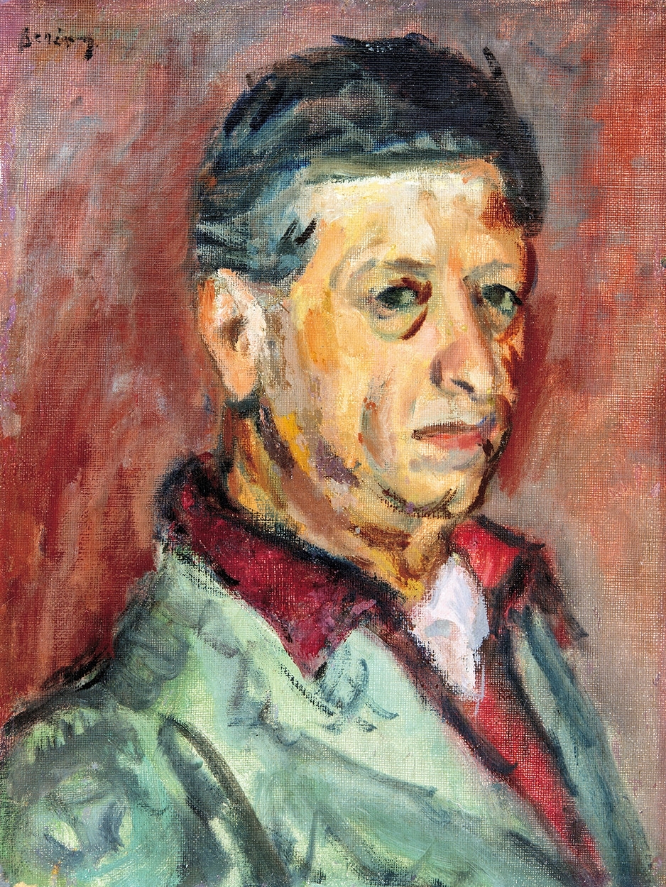 Berény Róbert (1887-1953) Önarckép, 1940 körül