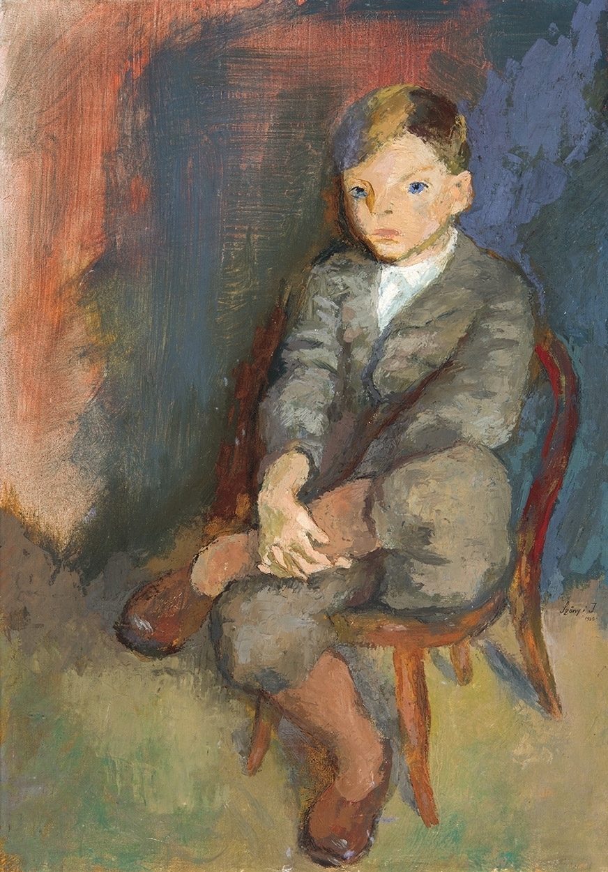 Szőnyi István (1894-1960) Péter (A művész fiának portréja), 1935