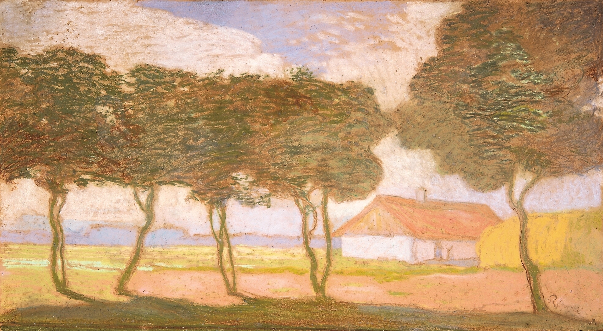 Rippl-Rónai József (1861-1927) Tree nursery (Acacias), 1899
