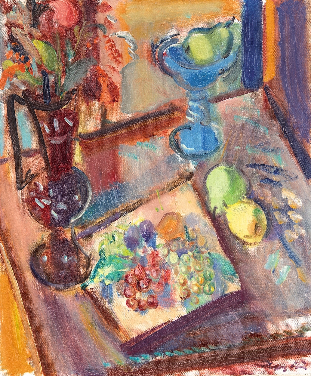 Márffy Ödön (1878-1959) Flowers and Fruits, first half of the 1930s