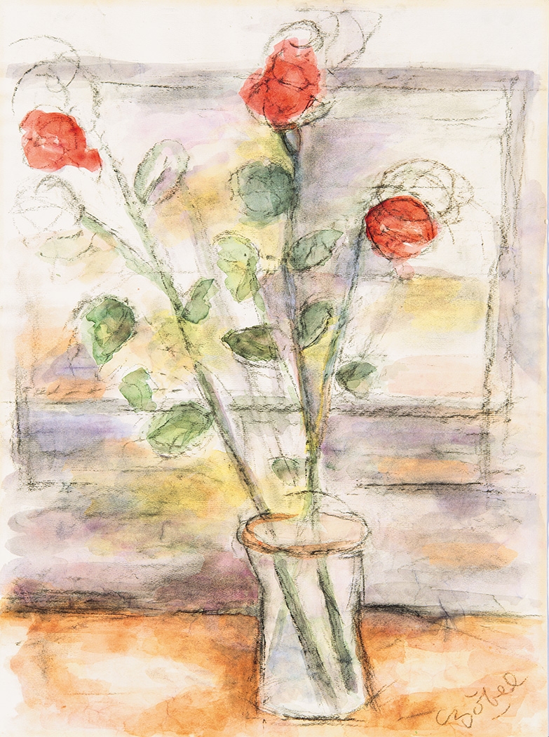 Czóbel Béla (1883-1976) Roses