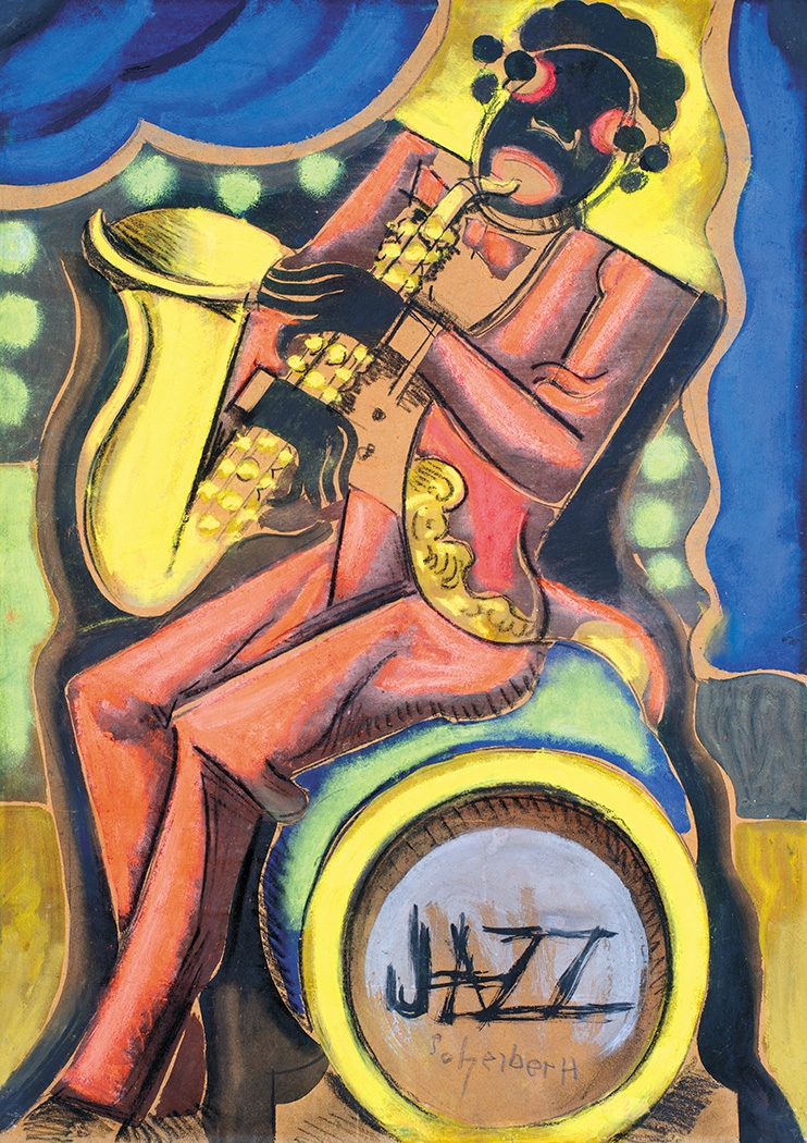 Scheiber Hugó (1873-1950) Jazz-Musician