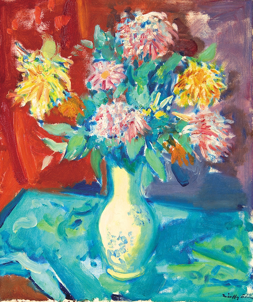 Márffy Ödön (1878-1959) Virágcsendélet