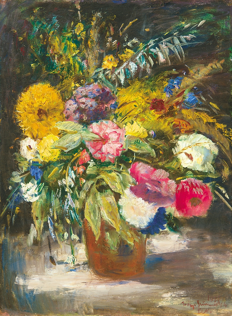 Iványi Grünwald Béla (1867-1940) Flower Still-life, 1936