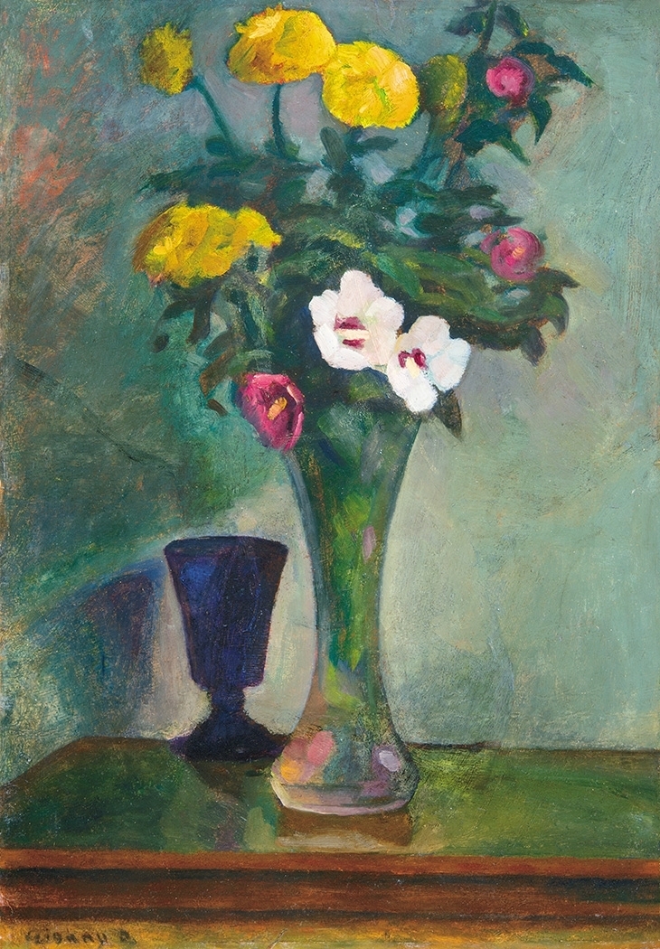 Czigány Dezső (1883-1938) Virágcsendélet