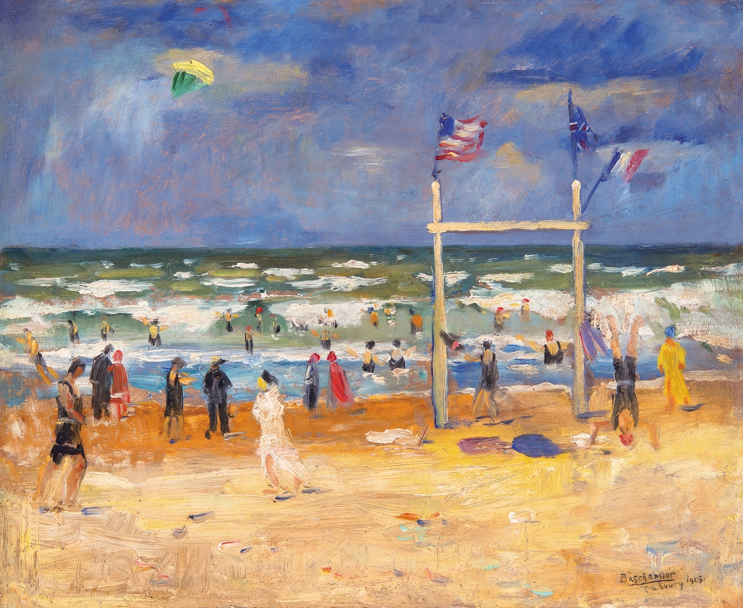 Basch Andor (1885-1944) Seaside, 1925