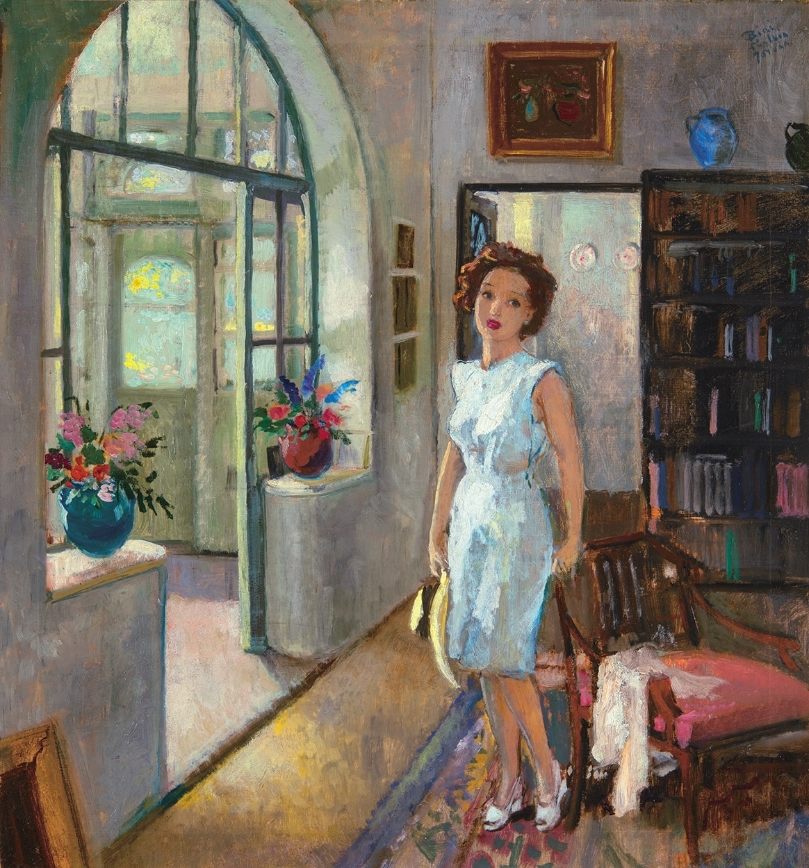 Biai Föglein István (1905-1974) At the Artist's Home in Kodály körönd