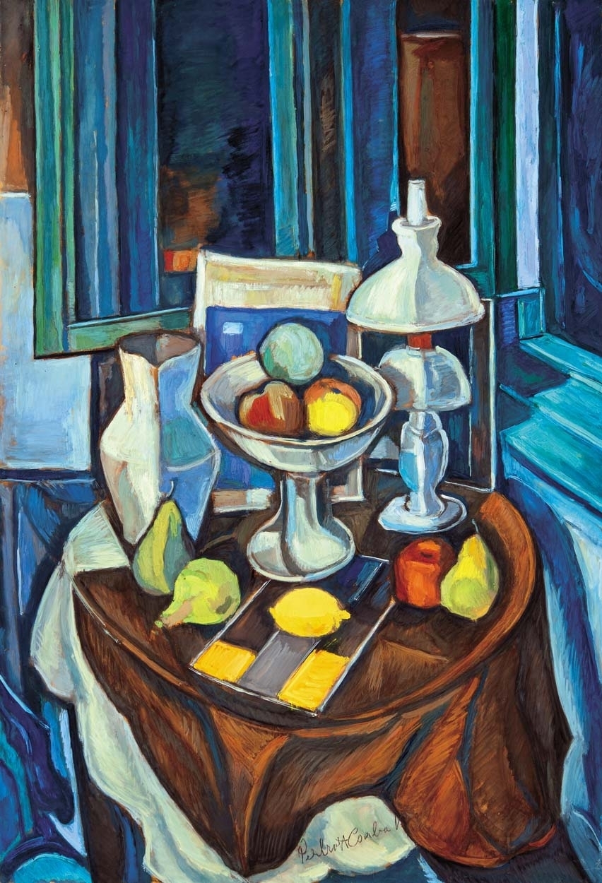 Perlrott-Csaba Vilmos (1880-1955) Asztali csendélet