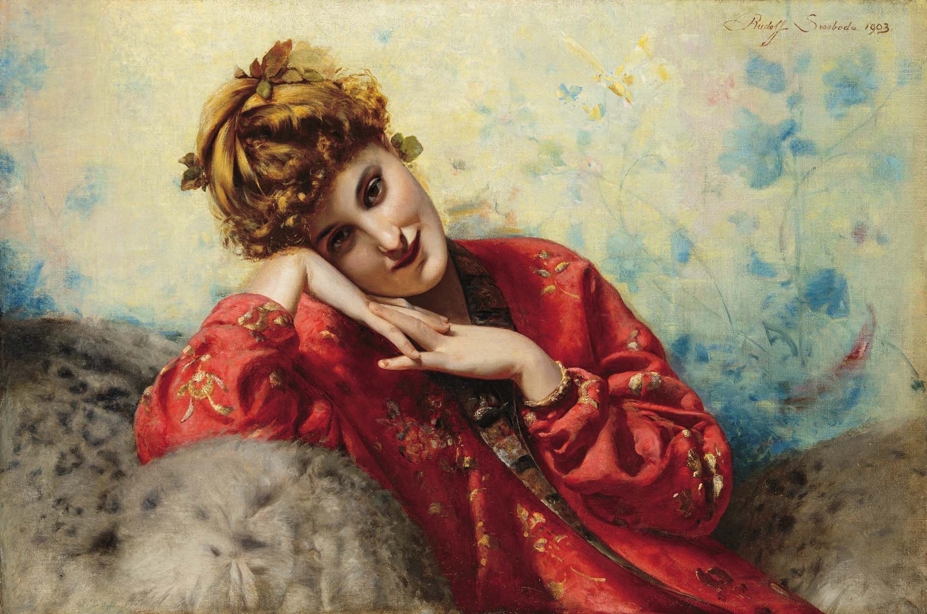 Swoboda, Rudolf (1859-1914) Dreamer, 1903