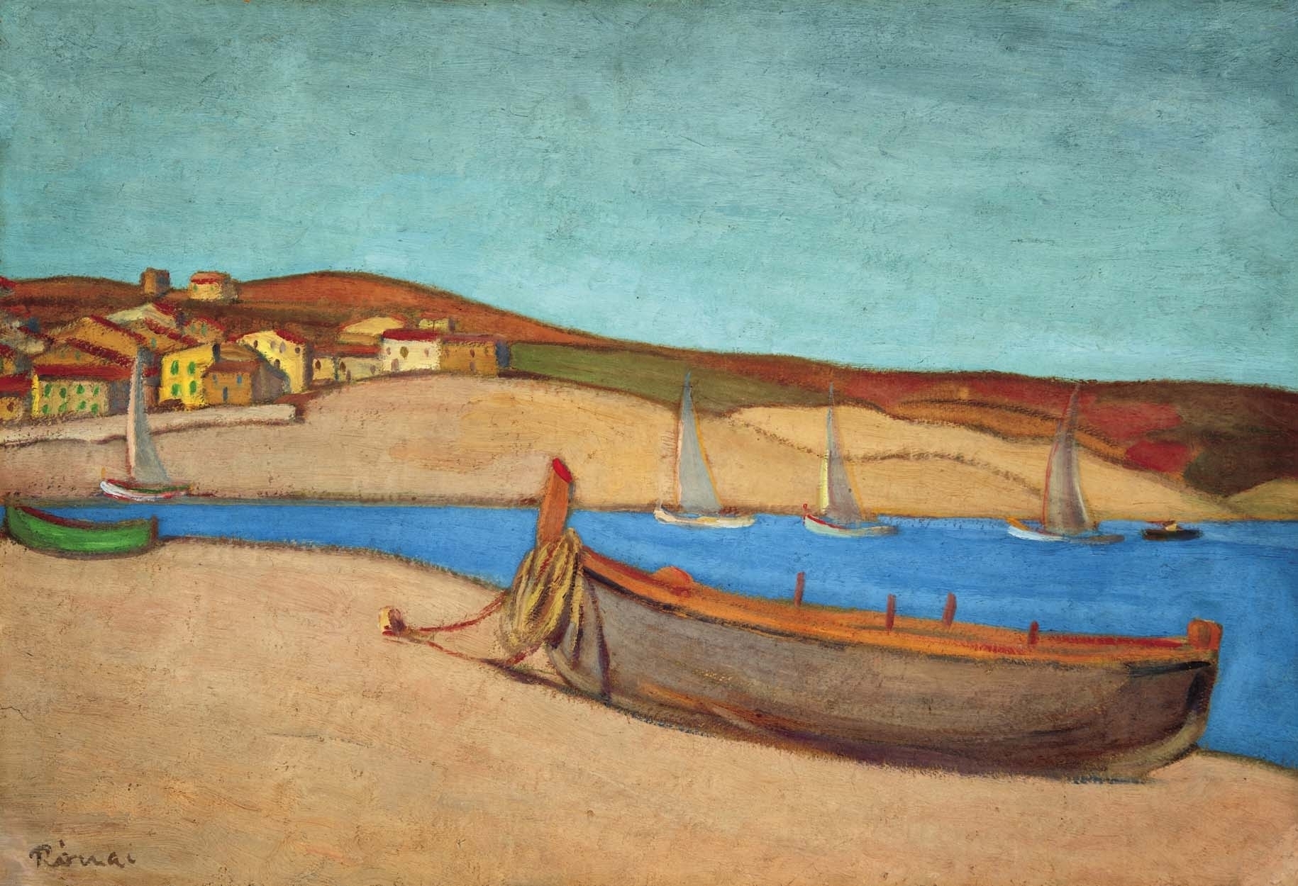 Rippl-Rónai József (1861-1927) Banyuls-i tengeröböl, 1899