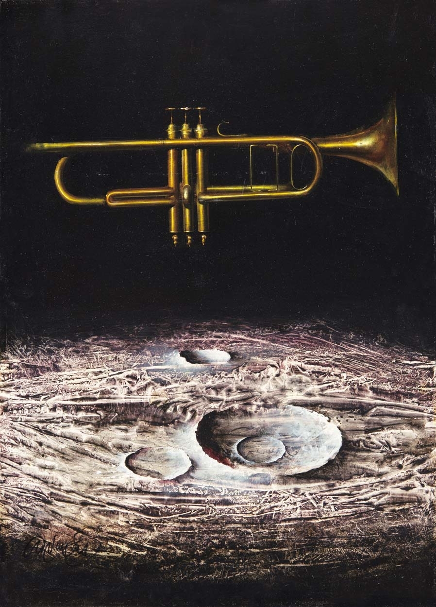 Gyémánt László (1935-) Holdbéli trombita, 1978
