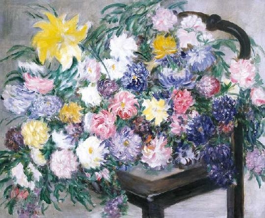 Csók István (1865-1961) Chrysanthemums, 1934