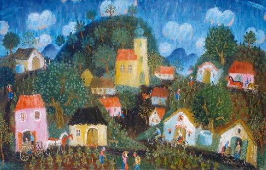 Pekáry István (1905-1981) Fairytale harvest, 1964