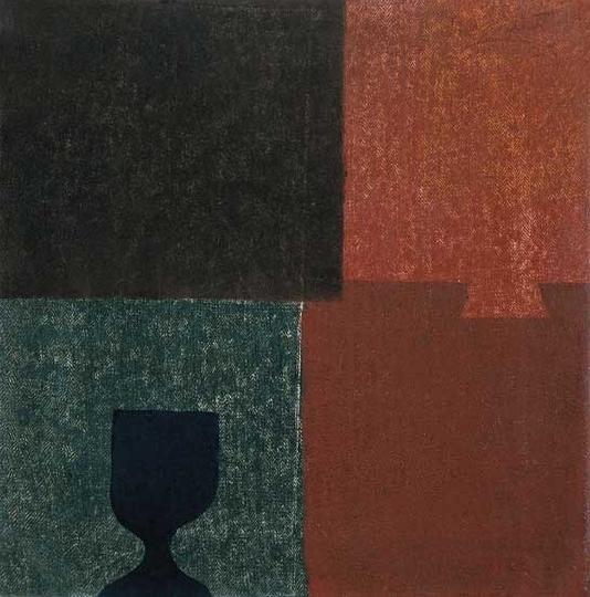 Bálint Endre (1914-1986) Glass, 1973