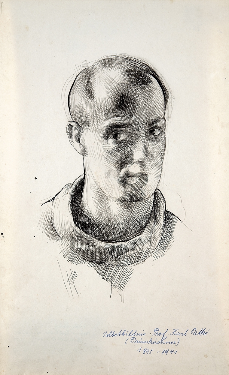 Patkó Károly (1895-1941) Self-Portrait