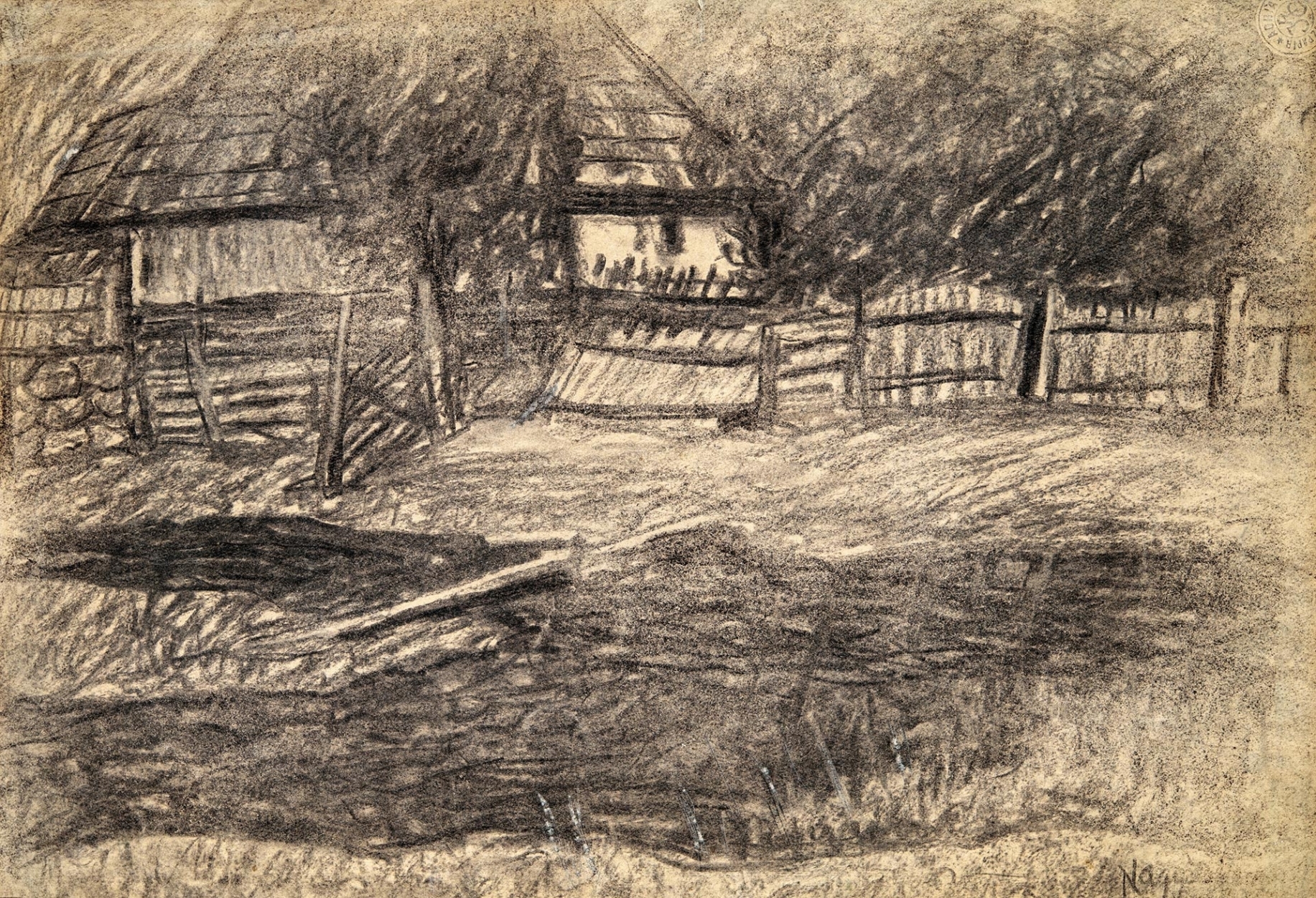 Nagy István (1873-1937) Yard