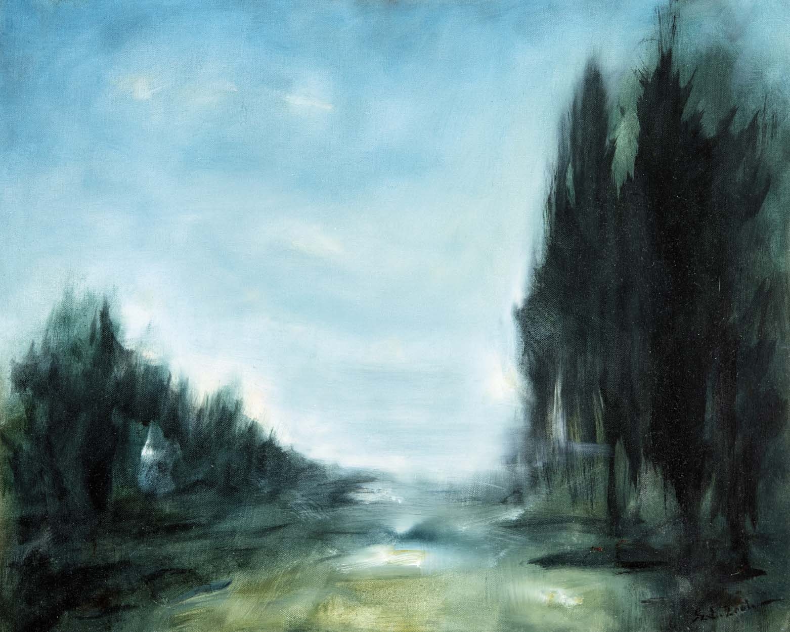 Szotyory László (1957-) The Dark Forest (Memory from Beratzhausen), 2001