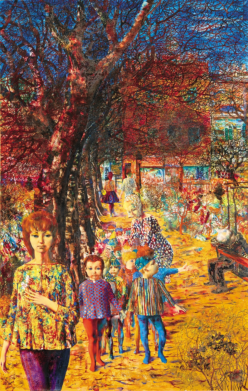 Korga György (1935-2002) Seasons, 1963