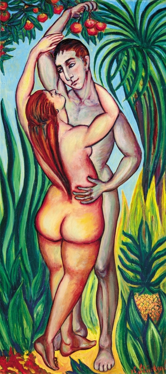 Stanislav Stückgold (1868-1933) Adam and Eve