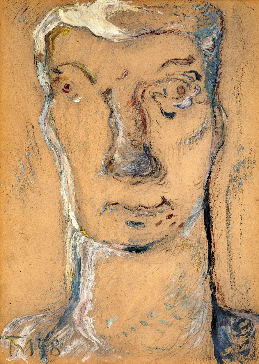 Tóth Menyhért (1904-1980) Head, 1958