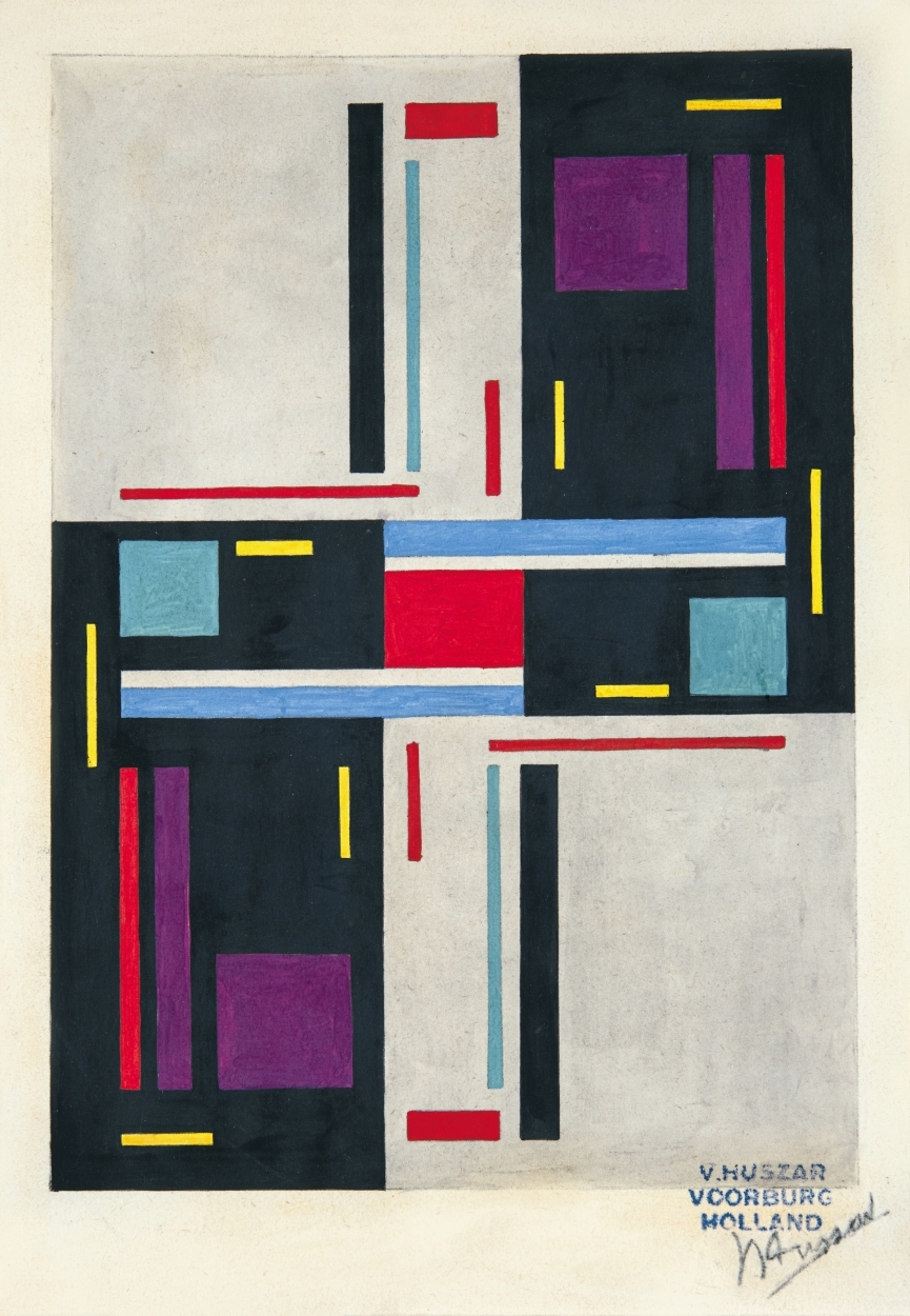 Huszár Vilmos (1884-1960) Carpet Design, after 1918