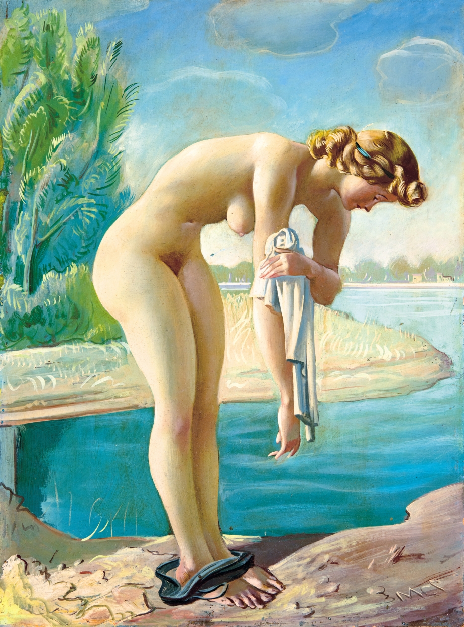 Molnár C. Pál (1894-1981) Bathing Woman