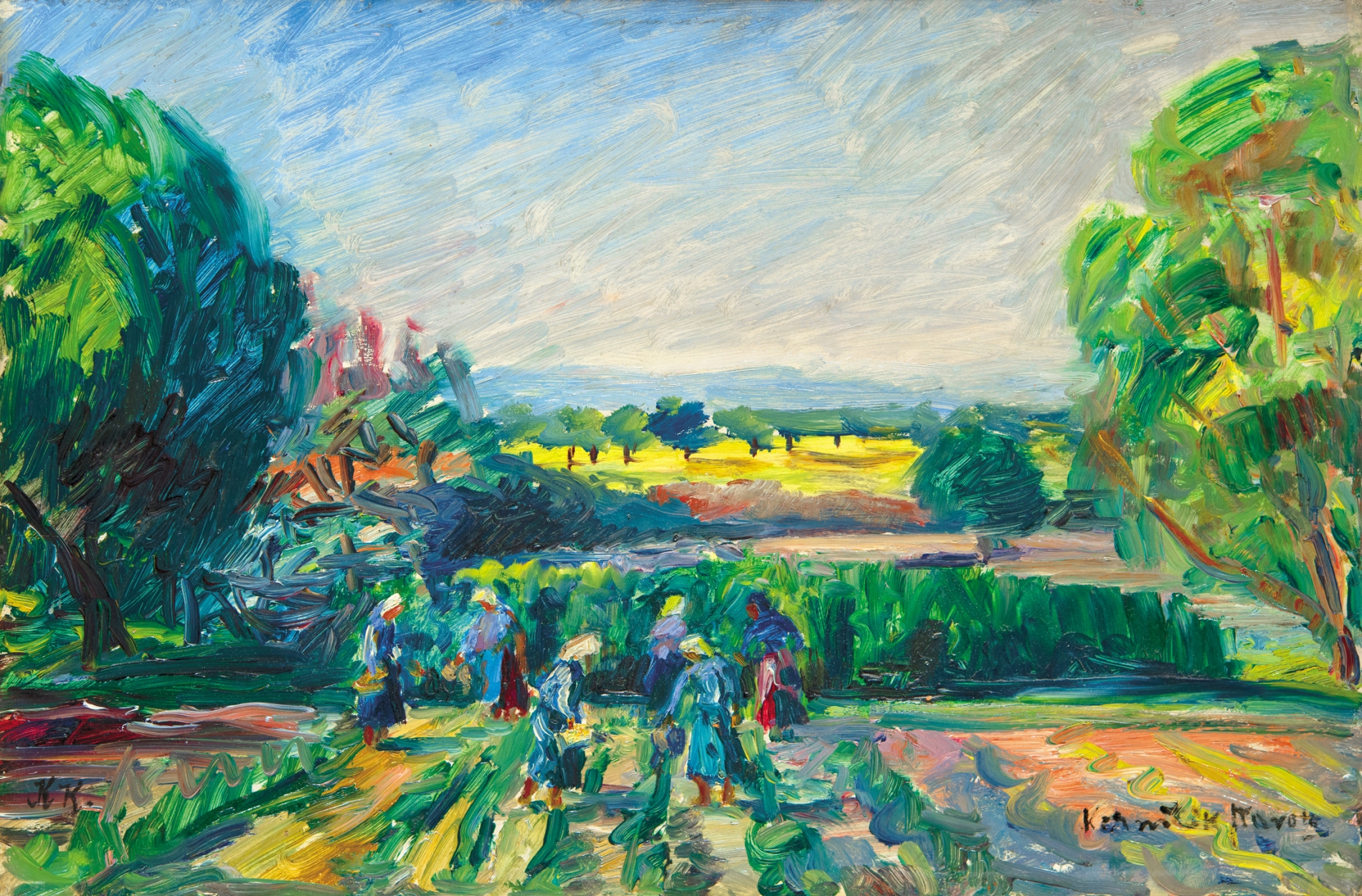 Kernstok Károly (1873-1940) Landscape