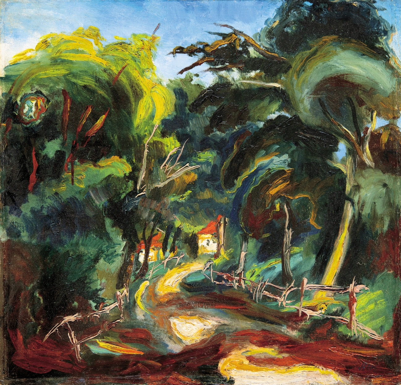 Jeges Ernő (1898-1956) Forest Road
