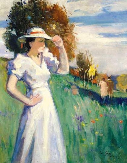 Gaál Ferenc (1891-1956) Sunshine in the Spring time