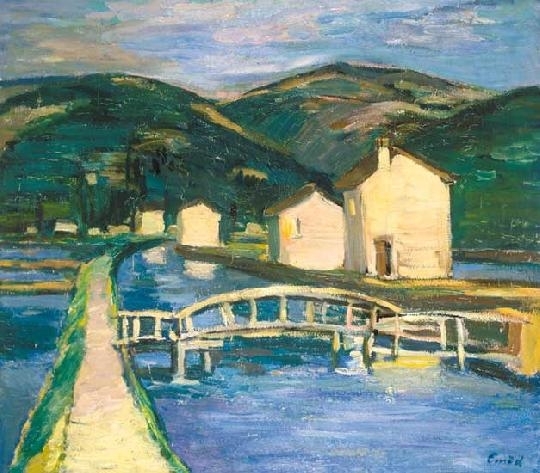 Emőd Aurél (1897-1958) Ischia, around 1935