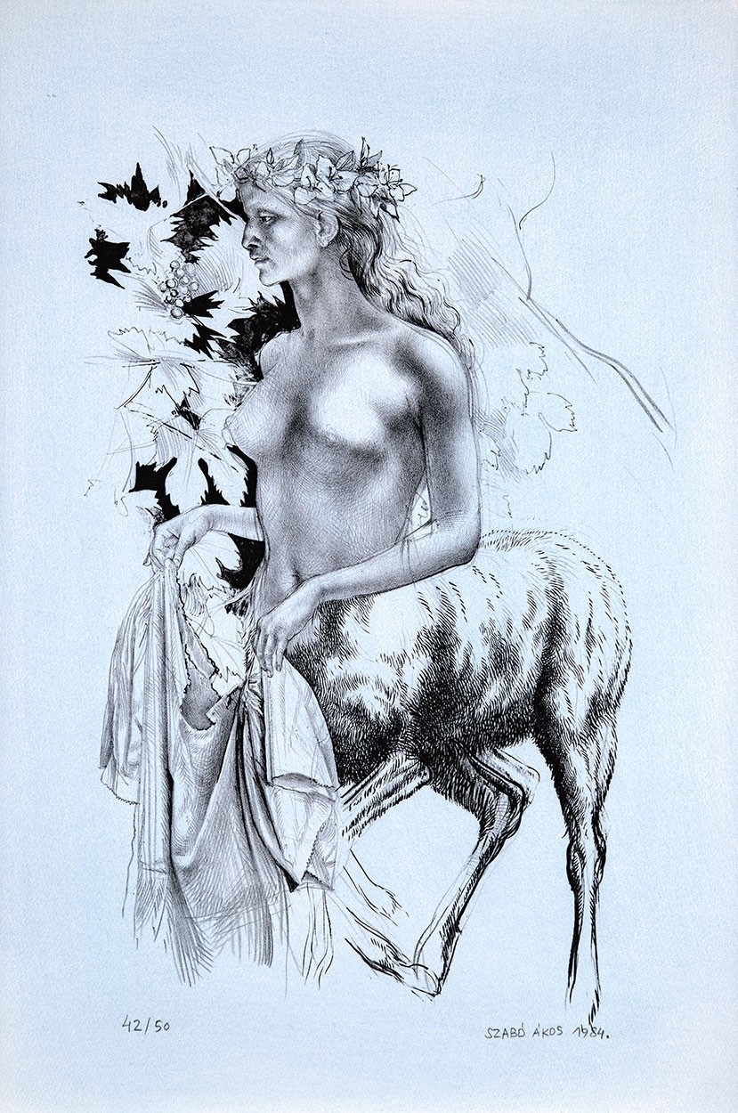 Szabó Ákos 1936 Deer Woman, 1984